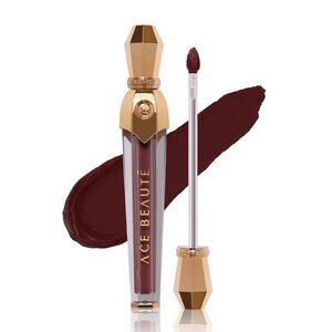 Ace Beaute Liquid Lipstick - Deep Burgundy